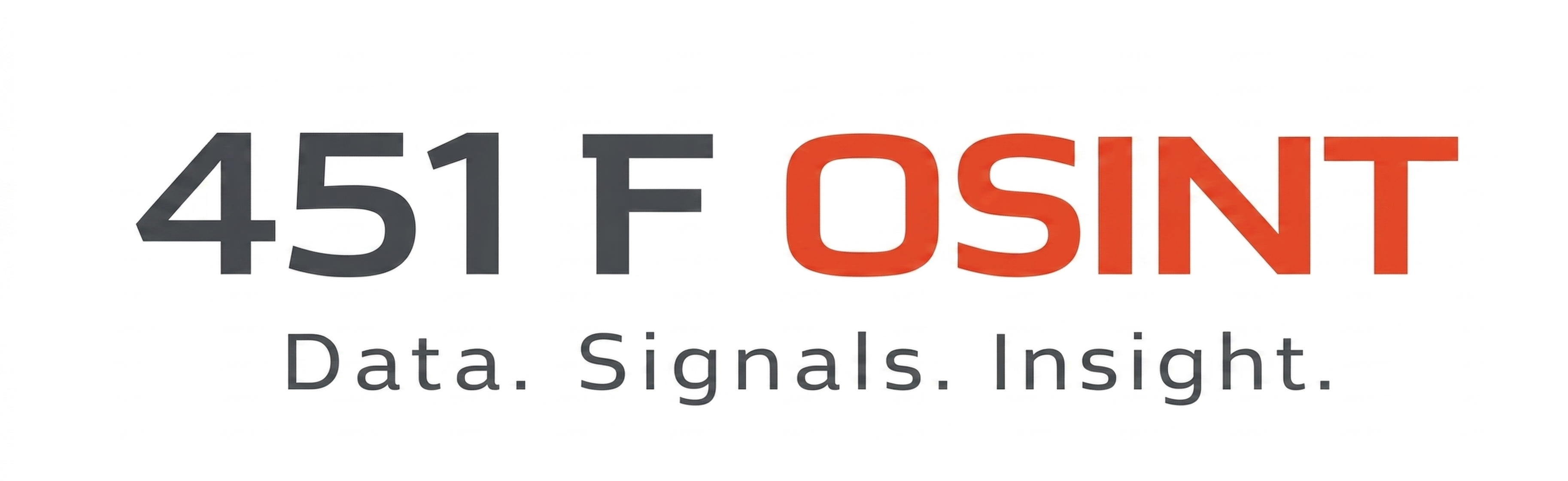 451 F OSINT Logo